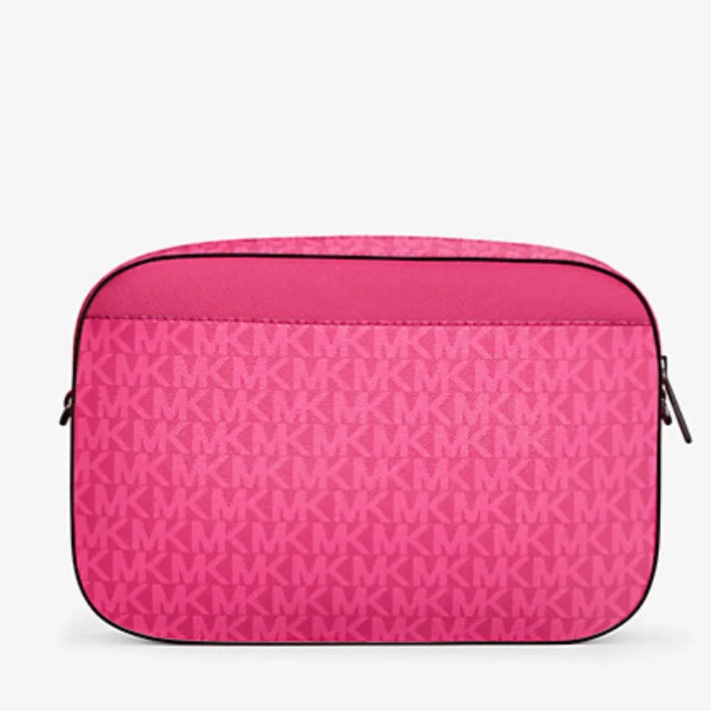 Michael Kors Jet Set Large Signature Logo Chain Crossbody Bag
Dragonfruit
NWT - Picture 11 of 16